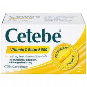 CETEBE Vitamin C Retardkapseln 500 mg