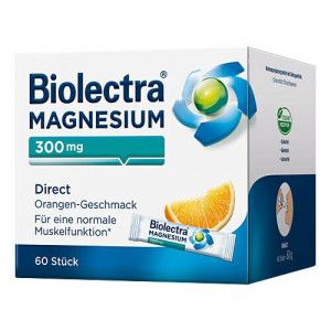 BIOLECTRA Magnesium 300 mg Direct Orange Sticks