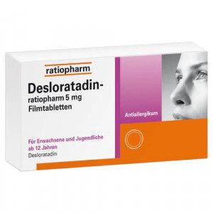 DESLORATADIN-ratiopharm 5 mg Filmtabletten